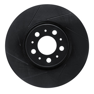 R1 Concepts® - eLINE Black Series™ Slotted 1-Piece Front Brake Rotor