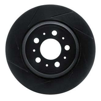 R1 Concepts® - eLINE Black Series™ Slotted 1-Piece Rear Brake Rotor