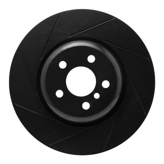 R1 Concepts® - eLINE Black Series™ Slotted 1-Piece Rear Brake Rotor