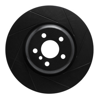 R1 Concepts® - eLINE Black Series™ Slotted 1-Piece Rear Brake Rotor