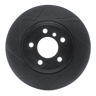 R1 Concepts® - eLINE Black Series™ Slotted 1-Piece Front Brake Rotor