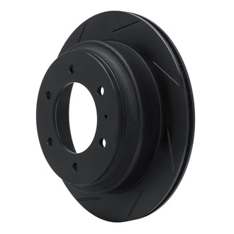 R1 Concepts® - eLINE Black Series™ Slotted 1-Piece Rear Brake Rotor