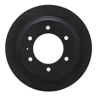 R1 Concepts® - eLINE Black Series™ Slotted 1-Piece Rear Brake Rotor