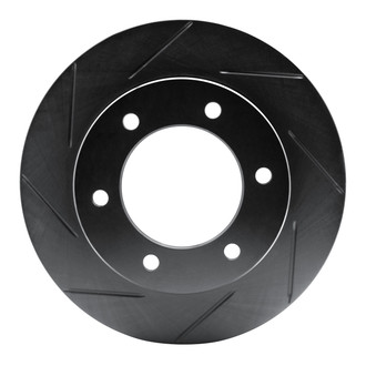 R1 Concepts® - eLINE Black Series™ Slotted 1-Piece Front Brake Rotor