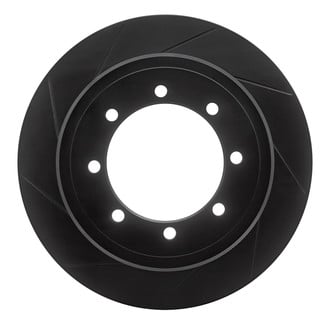 R1 Concepts® - eLINE Black Series™ Slotted 1-Piece Rear Brake Rotor