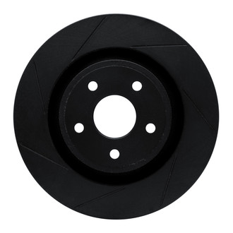 R1 Concepts® - eLINE Black Series™ Slotted 1-Piece Front Brake Rotor
