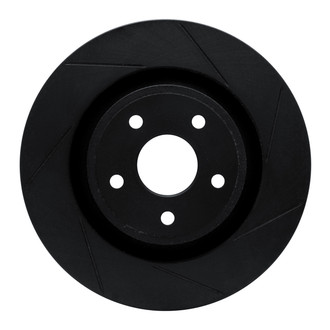 R1 Concepts® - eLINE Black Series™ Slotted 1-Piece Front Brake Rotor