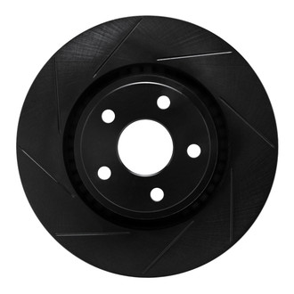 R1 Concepts® - eLINE Black Series™ Slotted 1-Piece Front Brake Rotor