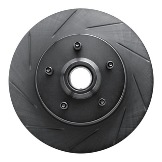 R1 Concepts® - eLINE Black Series™ Slotted 1-Piece Front Brake Rotor