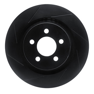 R1 Concepts® - eLINE Black Series™ Slotted 1-Piece Front Brake Rotor