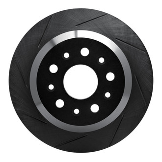 R1 Concepts® - eLINE Black Series™ Slotted 1-Piece Rear Brake Rotor