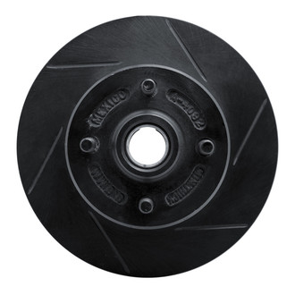 R1 Concepts® - eLINE Black Series™ Slotted 1-Piece Front Brake Rotor