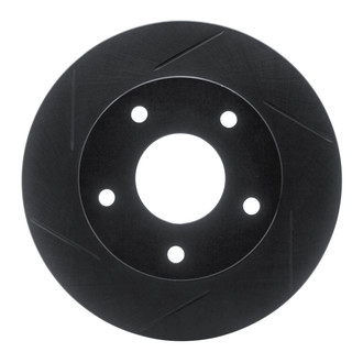 R1 Concepts® - eLINE Black Series™ Slotted 1-Piece Rear Brake Rotor