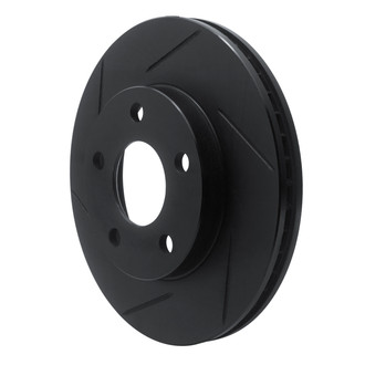 R1 Concepts® - eLINE Black Series™ Slotted 1-Piece Front Brake Rotor