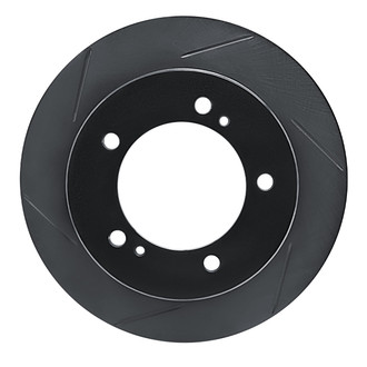 R1 Concepts® - eLINE Black Series™ Slotted 1-Piece Front Brake Rotor