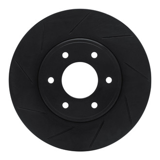 R1 Concepts® - eLINE Black Series™ Slotted 1-Piece Front Brake Rotor