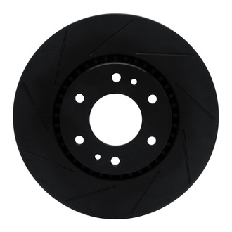 R1 Concepts® - eLINE Black Series™ Slotted 1-Piece Front Brake Rotor