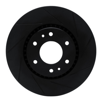 R1 Concepts® - eLINE Black Series™ Slotted 1-Piece Front Brake Rotor