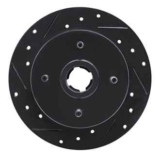 R1 Concepts® - eLINE Black Series™ Slotted 1-Piece Front Brake Rotor