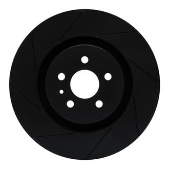 R1 Concepts® - eLINE Black Series™ Slotted 1-Piece Front Brake Rotor