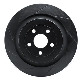R1 Concepts® - eLINE Black Series™ Slotted 1-Piece Rear Brake Rotor