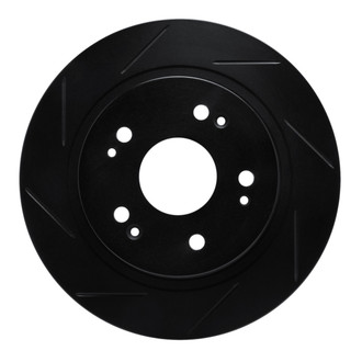 R1 Concepts® - eLINE Black Series™ Slotted 1-Piece Rear Brake Rotor