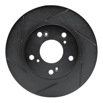 R1 Concepts® - eLINE Black Series™ Slotted 1-Piece Front Brake Rotor
