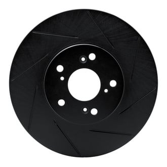 R1 Concepts® - eLINE Black Series™ Slotted 1-Piece Brake Rotor