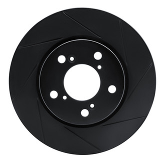 R1 Concepts® - eLINE Black Series™ Slotted 1-Piece Front Brake Rotor