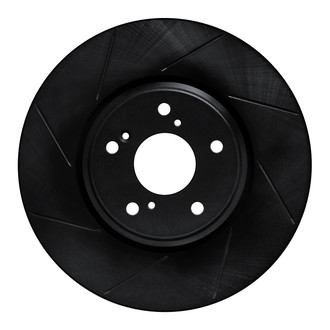R1 Concepts® - eLINE Black Series™ Slotted 1-Piece Front Brake Rotor