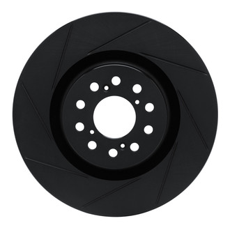 R1 Concepts® - eLINE Black Series™ Slotted 1-Piece Front Brake Rotor