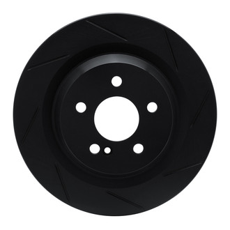 R1 Concepts® - eLINE Black Series™ Slotted 1-Piece Rear Brake Rotor