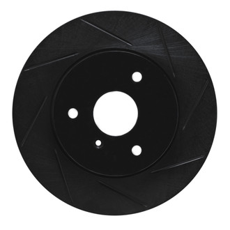 R1 Concepts® - eLINE Black Series™ Slotted 1-Piece Front Brake Rotor