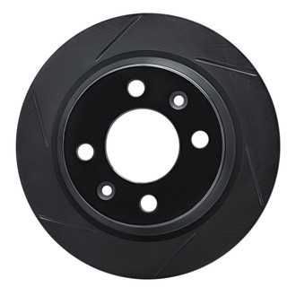 R1 Concepts® - eLINE Black Series™ Slotted 1-Piece Rear Brake Rotor