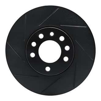 R1 Concepts® - eLINE Black Series™ Slotted 1-Piece Front Brake Rotor
