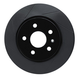 R1 Concepts® - eLINE Black Series™ Slotted 1-Piece Rear Brake Rotor