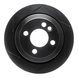 R1 Concepts® - eLINE Black Series™ Slotted 1-Piece Rear Brake Rotor