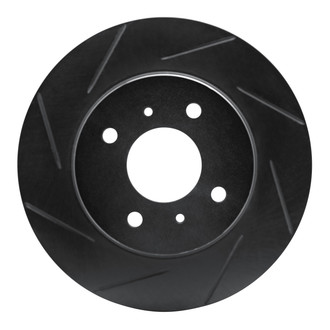 R1 Concepts® - eLINE Black Series™ Slotted 1-Piece Rear Brake Rotor