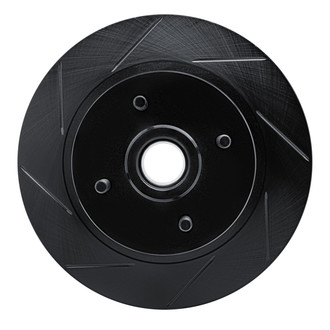 R1 Concepts® - eLINE Black Series™ Slotted 1-Piece Rear Brake Rotor