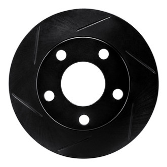 R1 Concepts® - eLINE Black Series™ Slotted 1-Piece Rear Brake Rotor