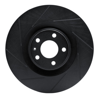 R1 Concepts® - eLINE Black Series™ Slotted 1-Piece Front Brake Rotor