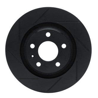 R1 Concepts® - eLINE Black Series™ Slotted 1-Piece Rear Brake Rotor