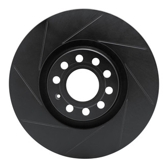 R1 Concepts® - eLINE Black Series™ Slotted 1-Piece Front Brake Rotor