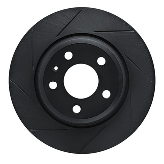 R1 Concepts® - eLINE Black Series™ Slotted 1-Piece Rear Brake Rotor