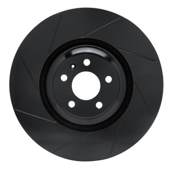 R1 Concepts® - eLINE Black Series™ Slotted 1-Piece Front Brake Rotor