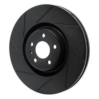 R1 Concepts® - eLINE Black Series™ Slotted 1-Piece Front Brake Rotor