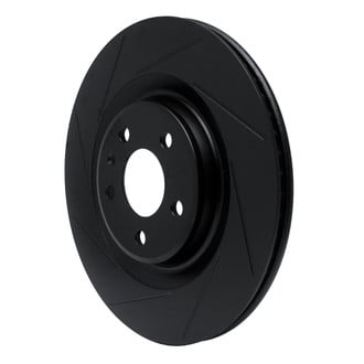 R1 Concepts® - eLINE Black Series™ Slotted 1-Piece Rear Brake Rotor