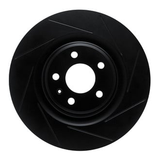 R1 Concepts® - eLINE Black Series™ Slotted 1-Piece Rear Brake Rotor