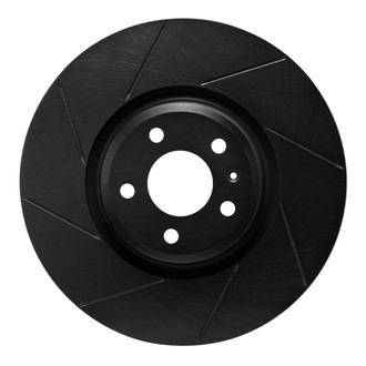 R1 Concepts® - eLINE Black Series™ Slotted 1-Piece Front Brake Rotor