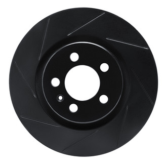 R1 Concepts® - eLINE Black Series™ Slotted 1-Piece Front Brake Rotor